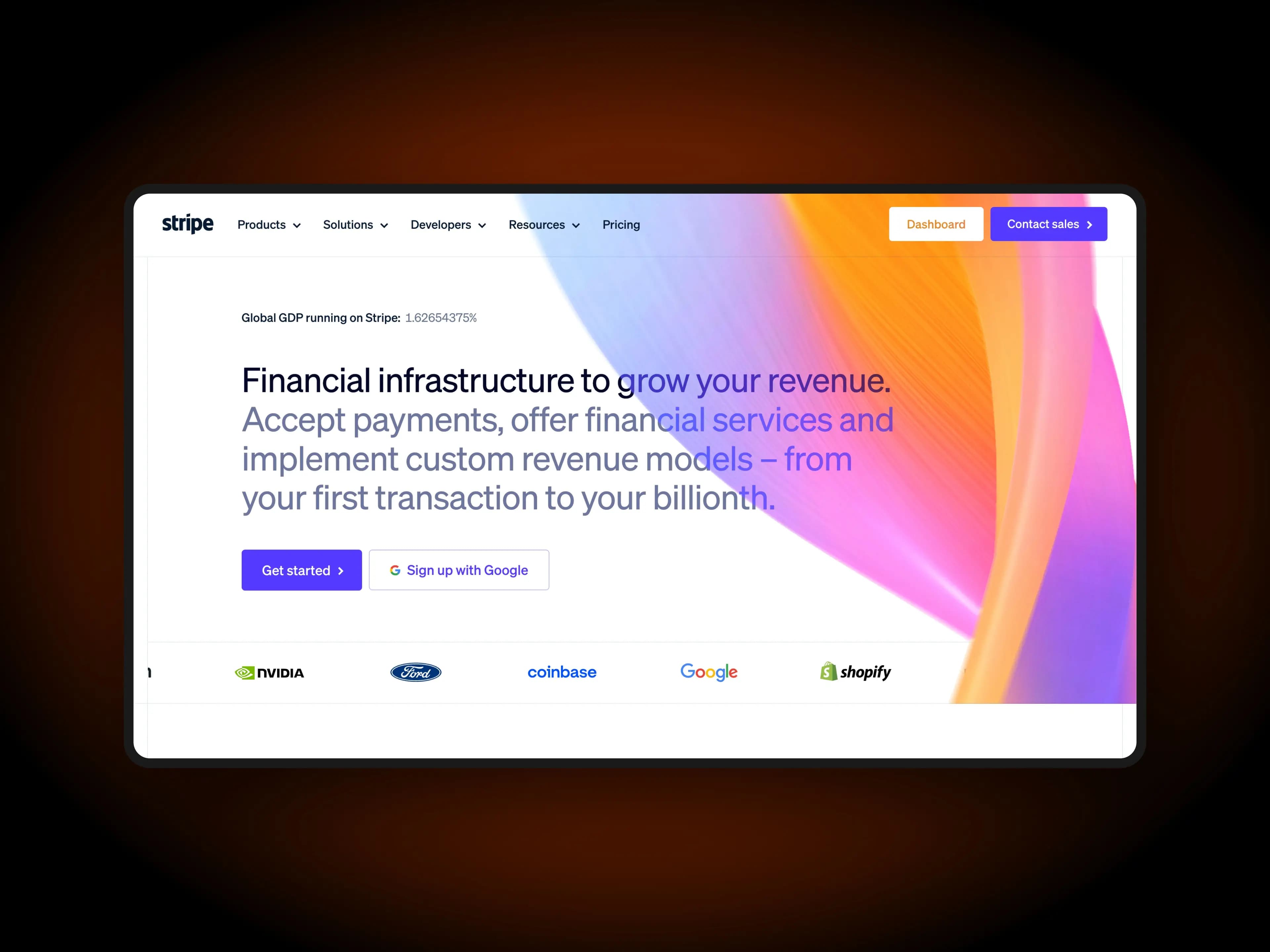 Styled screenshot example 2