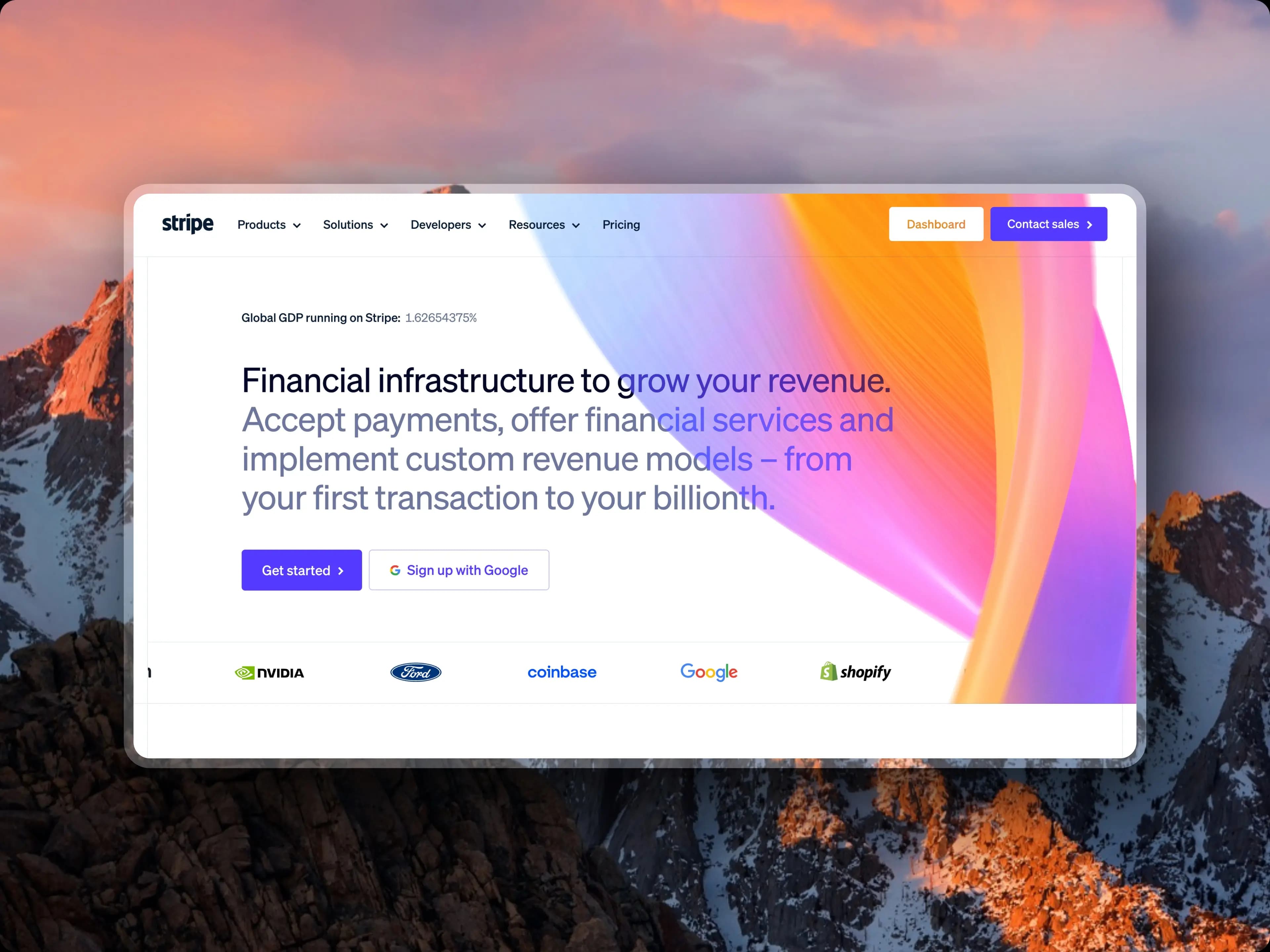 Styled screenshot example 3